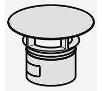 Geberit 241993111 Clou bianco [Rubinetteria Bagno > Accessori di Montaggio per Rubinetteria Bagno]