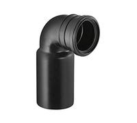 Geberit 366061161 - Staffa per WC a parete in PE, 90°, DN90/90 per GIS/Duofix