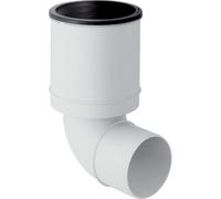 Geberit 390.493.11.1 Silent-PP GTSBL Curva WC con Prolunga