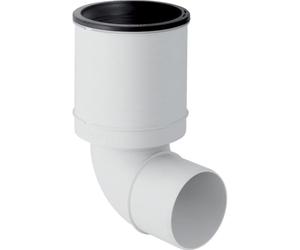 Geberit 390.493.11.1 Silent-PP GTSBL Curva WC con Prolunga