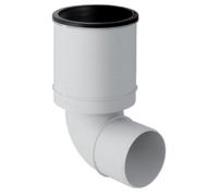 GEBERIT 390.593.11.1 Geberit Silent-PP Curva WC prolungata 110 mm - 390593111