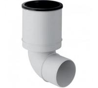 GEBERIT 390.593.11.1 Geberit Silent-PP Curva WC prolungata 110 mm - 390593111