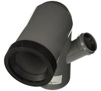 Geberit 391.796.00.1 Curva WC HTSB Prolunga 1 Attacco Sinistro, Grigio