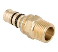 Geberit 612.536.00.5 Mepla Raccordo a Pressare Diritto Maschio 20-3/4"