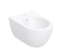 Geberit Acanto bidet a parete, forma chiusa, per rubinetti monoforo, 502.825., Colorazione: bianco - 502.825.00.1