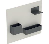 Set magnetico da parete Geberit Acanto 500649, 499x388x75mm, Colorazione: Sabbia opaca - 500.649.JL.2