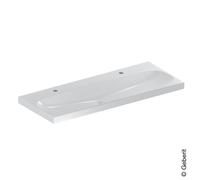 Geberit Acanto lavabo doppio, 501880005, Acanto bianco [Lavabi > Lavabi Doppi]