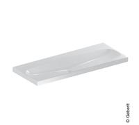 Lavabo Keramag Acanto 501.880, senza foro per rubinetto, senza sfioratore, 1200x480 mm, Colorazione: Bianco, con KeraTect - 501.880.00.8