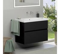 Geberit Acanto lavabo, evineo ineo5 evo mobile, La: 90 cm, 2 scomparti estraibili, con maniglia incassata,, 500624012+BE0978BM, Acanto [Mobili da Bagno > Mobili con Lavabo Integrato]