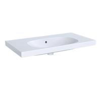 Lavabo Keramag Acanto 500624, senza foro per rubinetto, con sfioratore, 900x480mm, Colorazione: Bianco, con KeraTect - 500.624.01.8