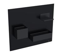 Geberit Acanto set magnetico da parete, 500649161, Acanto nero opaco/lava opaco [Accessori Bagno > Porta Oggetti]