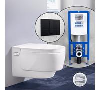 Geberit AquaClean Mera Classic SET completo smart WC con elemento incasso neeos,, 146200111+16791BM#SET, Classic AquaClean Mera bianco [Ceramiche da Bagno > Smart WC]