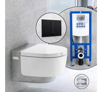 Geberit AquaClean Mera Classic SET completo smart WC con elemento incasso neeos,, 146200211+16791BM#SET, Classic AquaClean Mera bianco/cromo [WC > Smart WC con Elementi Incasso]