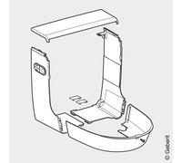 Geberit AquaClean Mera copertura di design, 243102211, AquaClean Mera cromo [WC > Ricambi WC]
