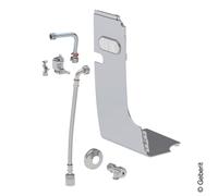 Geberit AquaClean set di collegamento acqua convenzionale, per AquaClean Mera, Colorazione: cromato lucido e lucido - 147.033.21.1