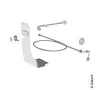 Geberit Accessori - Set di ingresso acqua per cassette di risciacquo Kappa 15 cm, per AquaClean Mera, bianco alpino 147.031.11.1