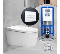 Geberit AquaClean Sela SET completo smart WC con elemento incasso neeos,, 146220JT1+16601WH#SET, AquaClean Sela bianco opaco [WC > Smart WC con Elementi Incasso]