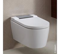 Geberit AquaClean Sela NUOVO Sistema WC completo WC a parete, 146220, Colorazione: Cromato lucido lucido - 146.220.21.1