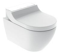 Geberit AquaClean Tuma Comfort Sistema WC completo, WC da incasso, WC a parete, colorazione: Vetro Bianco - 146.290.SI.1