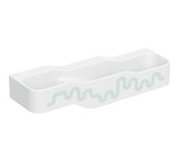 Geberit Bambini paesaggio di gioco e lavaggio, L:140cm, 3 lavabi, lavabo inferiore a destra, senza sfioratore, 502.976., Colorazione: bianco-alpino / decoro: verde bosco - verde chiaro / senza foro pe