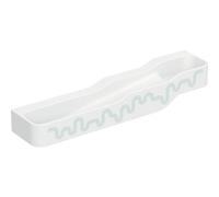 Geberit Bambini paesaggio di gioco e lavaggio, L:180cm, 4 posti di lavaggio, lavabo più profondo a sinistra, senza troppopieno, 502.977., Colorazione: bianco-alpino / decoro: verde bosco - verde chiar