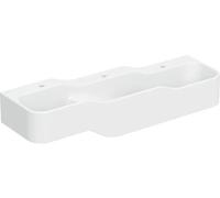 Geberit Bambini lavabo 140x39 cm a parete per bambini bianco lucida 502.976.00.1