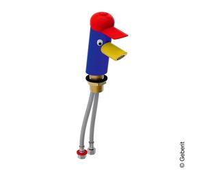 Geberit Bambini rubinetto lavabo, 571600000, Bambini blu/rosso/giallo [Rubinetteria Bagno > Rubinetteria Lavabo]