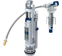 GEBERIT - BATTERIA DI SCARICO TIPO 290-380 CON RISCIACQUO A DUE QUANTITA' PER CASSETTA ESTERNA IN CERAMICA 283.354.21.2