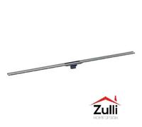 GEBERIT CANALETTA PER DOCCIA A PAVIMENTO CLEANLINE80 30-110 NERO CROMATO