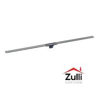 GEBERIT CANALETTA PER DOCCIA A PAVIMENTO CLEANLINE80 30-90 NERO CROMATO