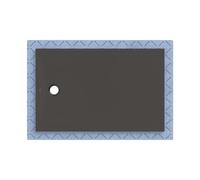 Geberit CleanFloor30 surface de douche, intégrée, avec voile d'étanchéité, 140x90cm, 551015DM1, 551015DM1, Colorazione: grafite / opaca - CM