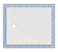 Geberit CleanFloor30 surface de douche, intégrée, avec voile d'étanchéité, 120x100cm, 551.022.00.1, 551.022.00.1, Colorazione: bianco / opaco