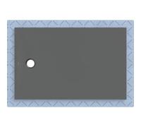 Geberit Piatto doccia CleanFloor30 551015DM1 140x90cm con velo impermeabilizzante grafite opaco