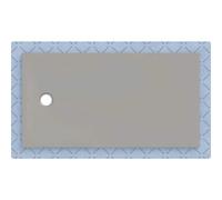 Geberit CleanFloor30 piatto doccia rettangolare, 551008291, CleanFloor30 grigio opaco [Piatti Doccia > Piatti Doccia Rettangolari]