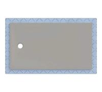 Geberit CleanFloor30 piatto doccia rettangolare, 551017291, CleanFloor30 grigio opaco [Piatti Doccia > Piatti Doccia Rettangolari]