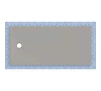 Geberit CleanFloor30 piatto doccia rettangolare, 551010291, CleanFloor30 grigio opaco [Piatti Doccia > Piatti Doccia Rettangolari]
