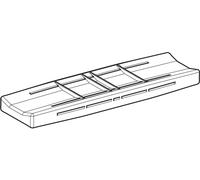 Geberit CleanLine elemento di giunzione cm 154.320.00.1