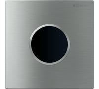 Geberit, commande pour urinoir avec déclenchement électronique du rinçage, alimentation au réseau, plaque de recouvrement type 10, 116.025.SN.1, 116.025.SN.1, Colorazione: Acciaio inox, spazzolato, ri