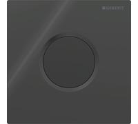 Geberit, commande pour urinoir avec déclenchement électronique du rinçage, alimentation au réseau, plaque de recouvrement type 01, 116.021.DW.5, 116.021.DW.5, Colorazione: nero jet