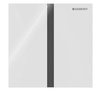 Geberit Tipo 40 placca di azionamento Square, 116237SI1, Square Type 40 [Placche di Scarico > Placche di Scarico per Orinatoi]