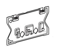 Placca di protezione Geberit per cassette doppio pulsante Samba 242.418.00.1
