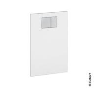 Geberit copertura 115324SI1 AquaClean Alba; AquaClean Mera; AquaClean Sela; AquaClean Tuma; Duofix [Elementi ad Incasso > Accessori per Elementi Incasso]