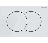 Geberit Delta01 placca di comando per WC bianco 115.107.11.1