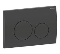 Geberit Delta20 placca di comando per WC nero 115.127.14.1