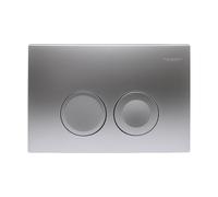 Geberit Delta21 Piastra di Azionamento WC 246x164 mm Argento 1 Unità