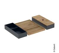 Geberit divisorio interno 502349001 ONE bambù/nero [Mobili da Bagno > Accessori per Mobili da Bagno]