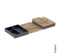 Geberit divisorio interno 502351001 ONE bambù/nero [Mobili da Bagno > Accessori per Mobili da Bagno]