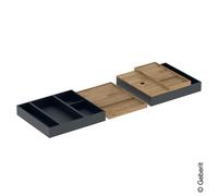 Geberit divisorio interno 502352001 ONE bambù/nero [Mobili da Bagno > Accessori per Mobili da Bagno]