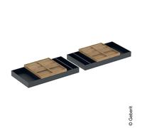 Geberit divisorio interno 502354001 ONE bambù/nero [Mobili da Bagno > Accessori per Mobili da Bagno]