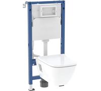Geberit Duofix Basic set vaso wc con copriwater e modulo di installazione 118.344.00.3